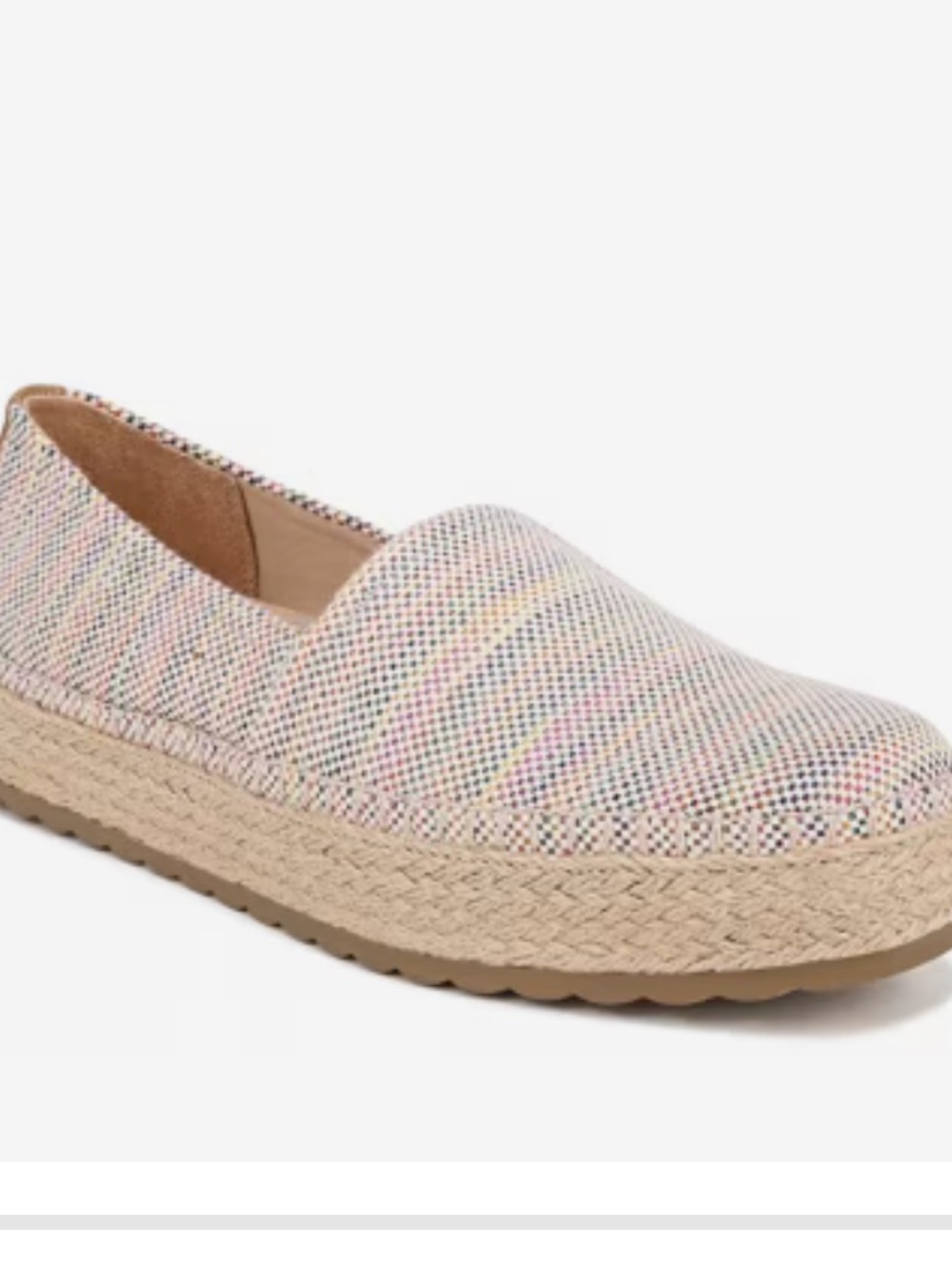 Dr. Scholl's Sunray Espadrille Sneaker 9.5 Medium